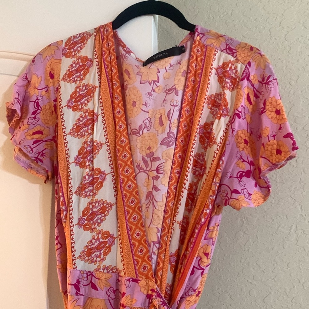 Beautiful maxi floral dress! Size S in good condition!